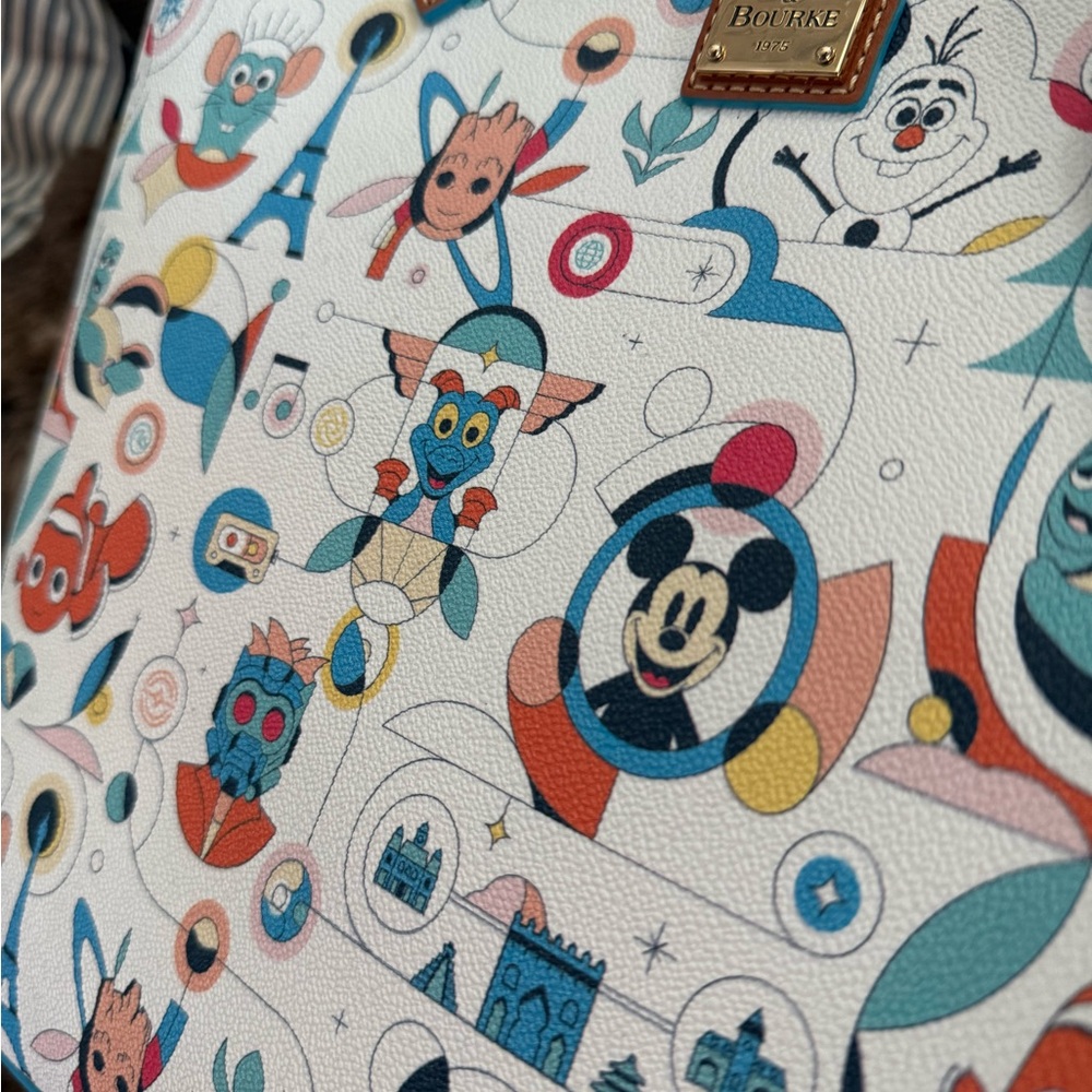 Dooney & Bourke EPCOT Disney Bag - Picture 12 of 14